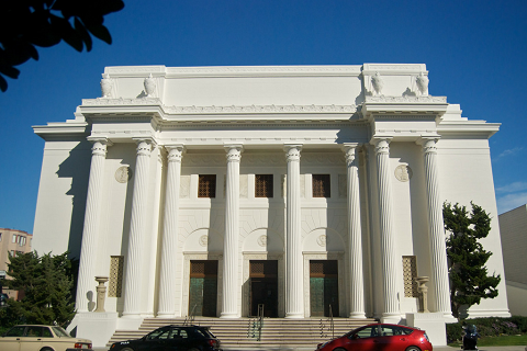 Internet Archive
                                                headquarters in former
                                                Fourth Church of Christ,
                                                Scientist
