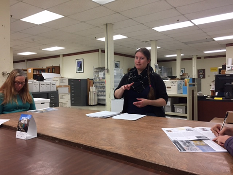 Amanda
                                                Williford, curator &
                                                reference archivist,
                                                Golden Gate National
                                                Recreation Area
                                                Archives