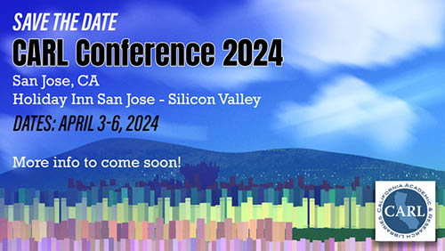 The CARL Conference 2024 will take place April 3-6.
